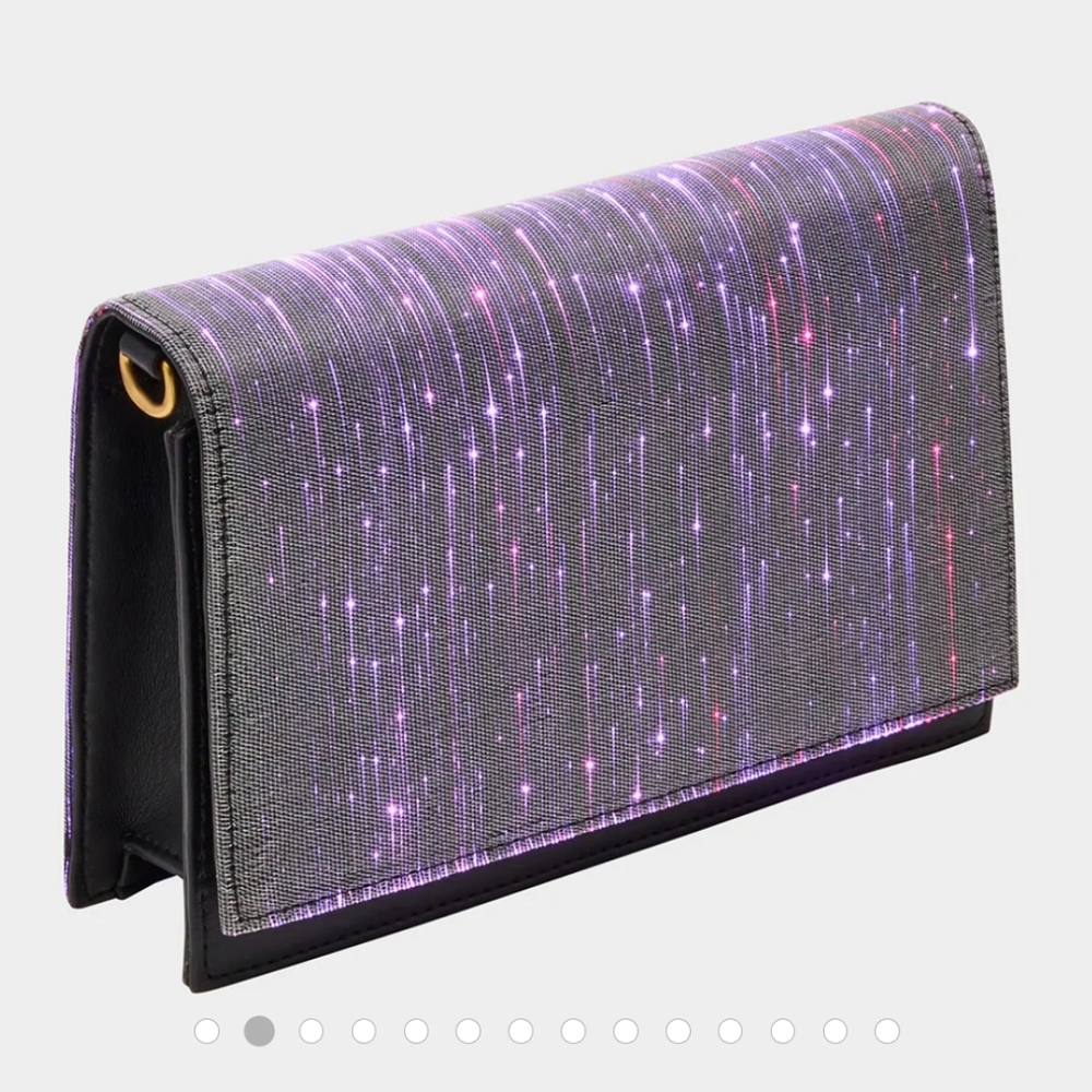 Betsey Johnson Light Me Up Color Changing Crossbody